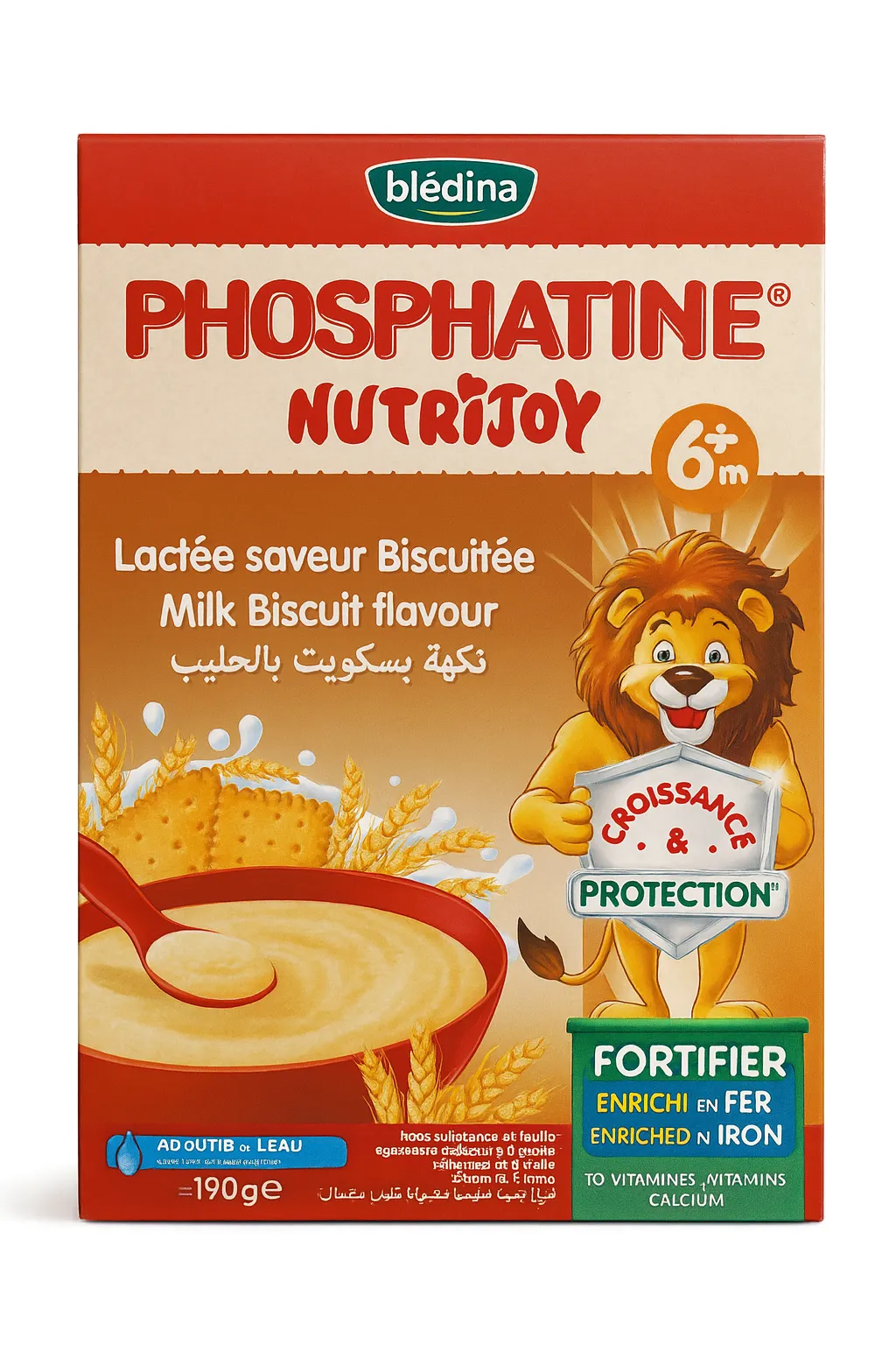 phosphatine lactée saveur biscuitée - Bébé| Supermarche Dakar-Senegal